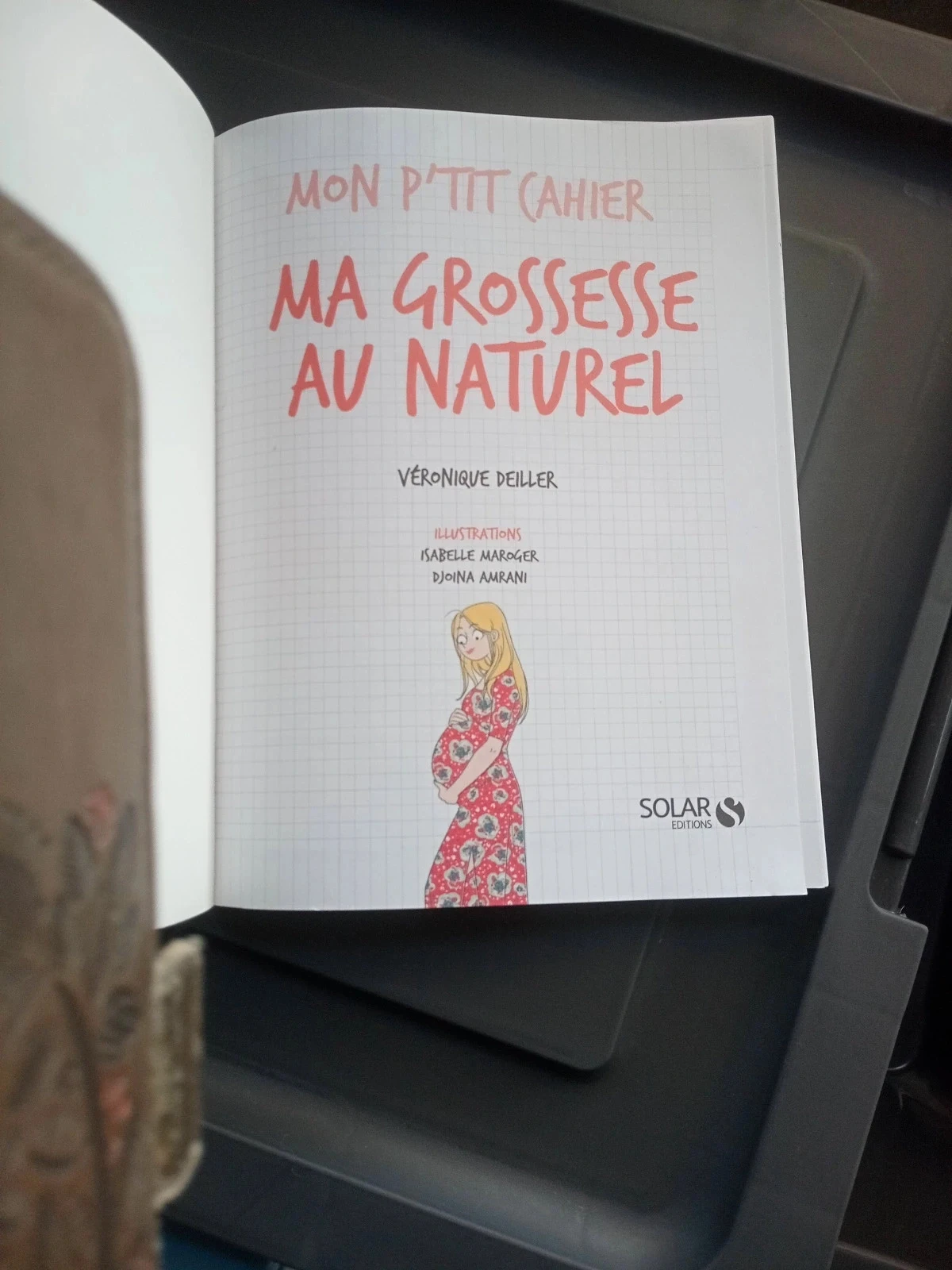 Libro "Mon p'tit cahier - Ma grossesse au naturel" - Véronique Deiller – photo 6
